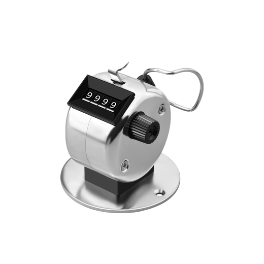 Xuanzhou people flow counter manual mechanical counter metal hand counter counter counter counter counter counter counting artifact thickened metal belt base