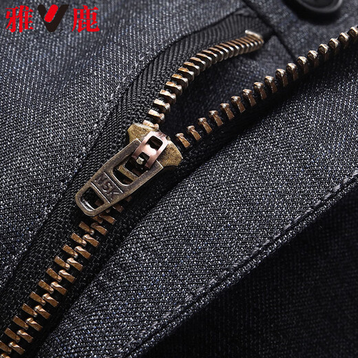 Yalu anti-wrinkle iron-free trousers men's mid-high waist business suit trousers autumn dad trousers suit straight trousers