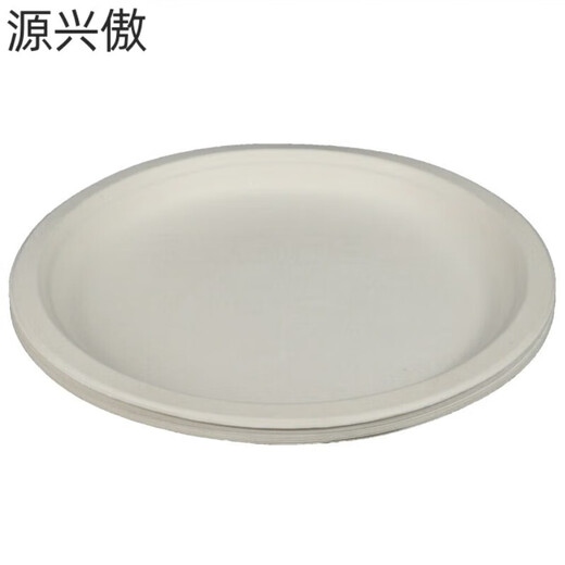 Chanqi disposable dinner plates 6 inches 7 inches 9 inches 10 inches 12 inches thickened paper plates 30cm kindergarten painting handmade diy 7 inches 18cm paper plates 10 pieces