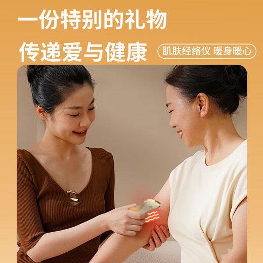 Hezheng Electric Gua Sha Instrument, Electric Gua Sha Board, Shaving Instrument, Massager, Full Body Massage, Hot Compress and Gua Sha Magic Device, Massage and Gua Sha, High Frequency Micro-vibration + Hot Compress and Maintenance