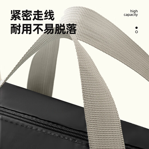 Lohas Travel Bag Women's Luggage Trolley Case Matching Portable Storage Bag Large Capacity Bag Front Airplane Bag