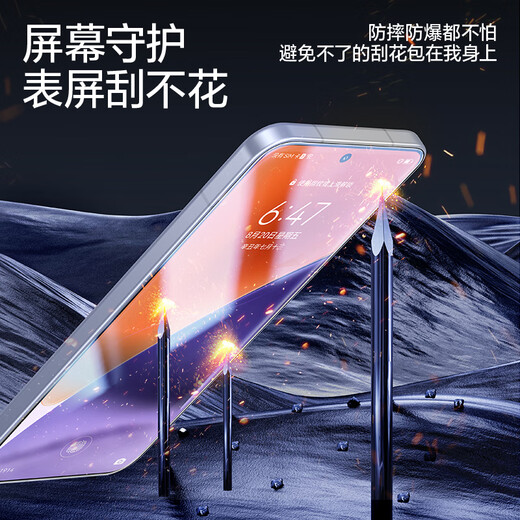 Flash Magic Ultrasonic Unlocking Suitable for Xiaomi 15 tempered film mobile phone film xiaomi 15 ultra-clear all-glass upgraded explosion-proof, anti-fingerprint, anti-scratch, wear-resistant and bubble-free Xiaomi 15 Standard Edition | Explosion-proof tempered film 2 pieces + artifact Xiaomi 15 Guaranteed compensation for damage to the film 1:1 real machine mold opening