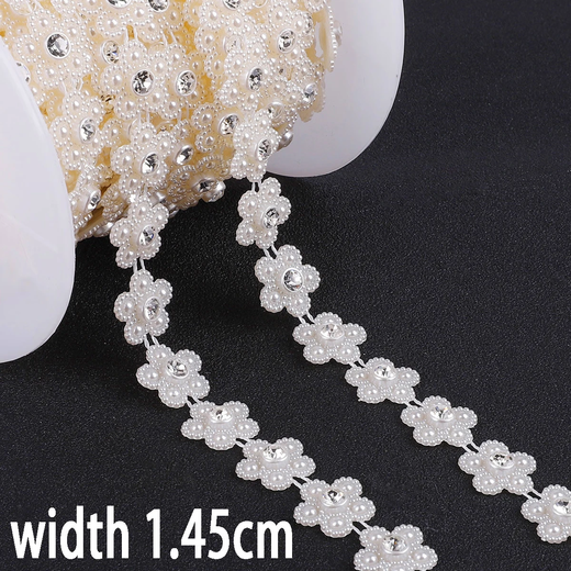 OSRO ABS imitation pearl chain pearl chain bead wedding chain necklace handmade accessories diy jewelry material 8mm round pearl chain about 4 meters/pack