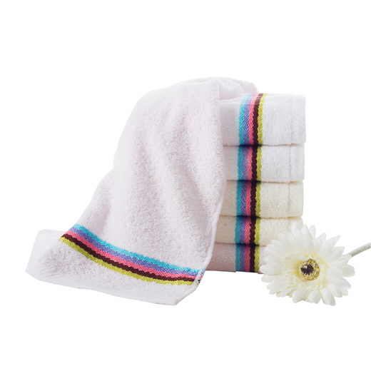 Jieyu plain multi-arm towel gift box (one pack) color random S 75g