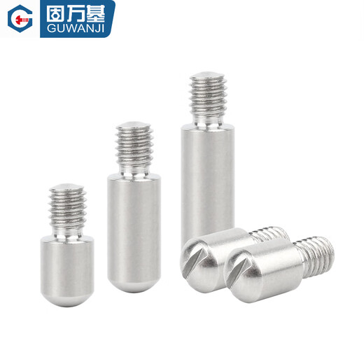 Guwanji 304 acero inoxidable GB831 Pon cilíndrico de ritmo cilíndrico Pon cabeza sin cabeza Piñón de colección completa del eje del eje del tornillo