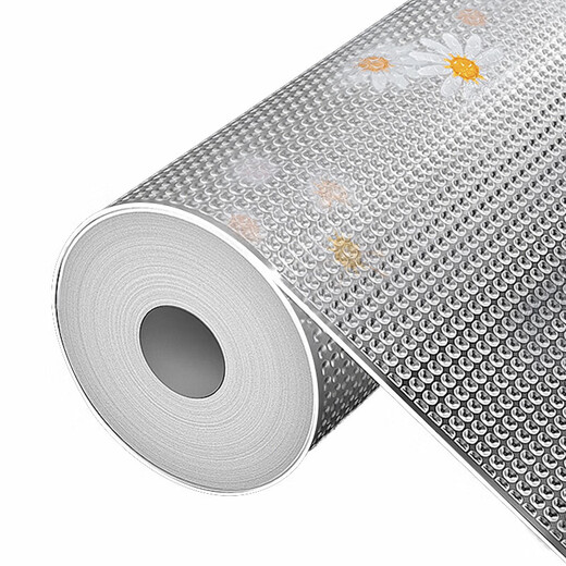 Kitchen drawer mat paper, bacteria-proof, wardrobe cabinet, moisture-proof, oil-proof, mildew-proof, thickened cabinet, shoe cabinet, waterproof mat, anti-slip, white model, 2 meters long * 45 cm wide, no odor/non-slip, no edge warping