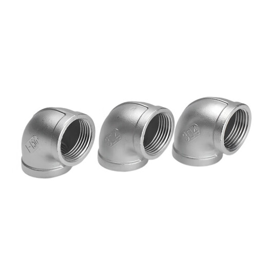 Chaiba 304 stainless steel 90 degree internal thread elbow water pipe thread elbow joint threaded internal teeth Specifications can be customized 4 points DN15 one price