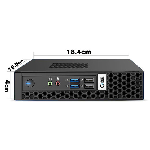 Caiguan 12th generation Core i5 mini computer host micro desktop miniPC online class high performance paperless office cloud terminal htpc new package i7 quad core/16G dual memory/256GSSD