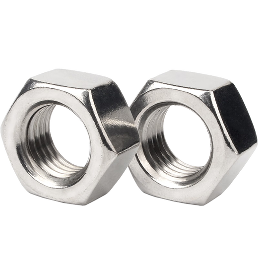 GUWANJI hexagonal nut stainless steel nut hexagonal nut screw nut 316 hexagonal nut M6 200 pieces/pack