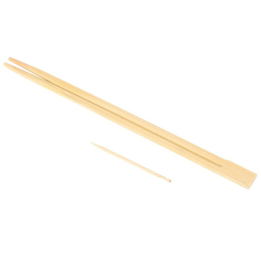 Jiachi household camping fast food sanitary chopsticks disposable chopsticks 50 pairs packed with 1 toothpick per pair