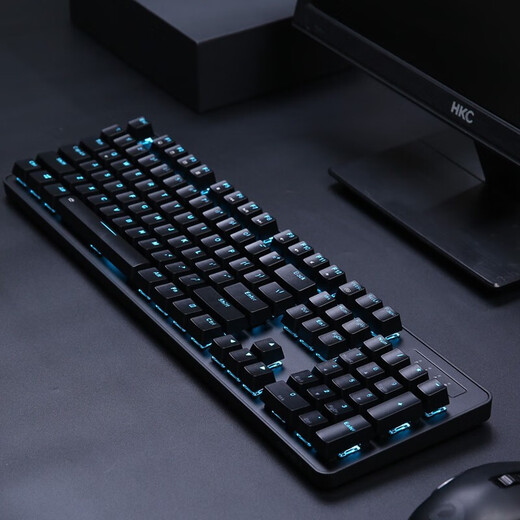 Daryou EK810 Wrangler Bluetooth Wireless Mechanical Keyboard Esports Chicken Game Wired 2.4G Dual Mode 104 Key Notebook Desktop Computer Office Home White-104 Key Wireless Dual Mode Black Axis