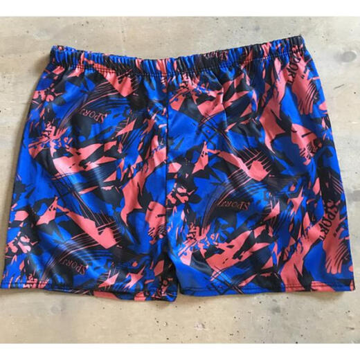 Tairig five-point boxer swimsuit loose low-priced hot spring disposable men's swimming trunks beach trunks quick-drying swimming trunks 4 one size fits all