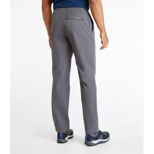 L.L.Bean men's sports pants trousers casual straight pants comfortable work pants outdoor wear-resistant simple TA515264 Alloy Gray gray L suitable for waist 2 feet 7-2 feet 9