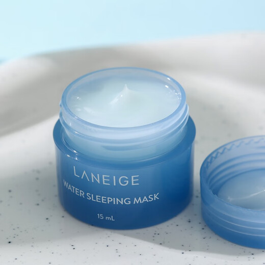 LANEIGE Sleeping Mask Hydrating and Moisturizing No-Rinse Smearing Mask Unisex Birthday Gift for Girlfriend Sleeping Mask 15ml*5 Bottles