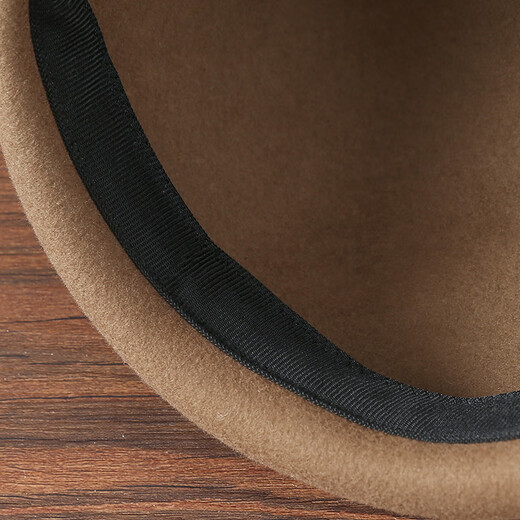 Buta autumn and winter wool beret retro woolen hat women's winter new big bow retro temperament beret hat burgundy