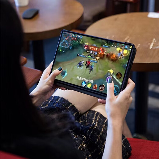 New tablet computer 16+1TB large memory online classes office games Snapdragon 888 full Netcom 5G smartphone top version Dream Blue丨free leather case+Bluetooth keyboard 12+128G 5G full Netcom+free trial