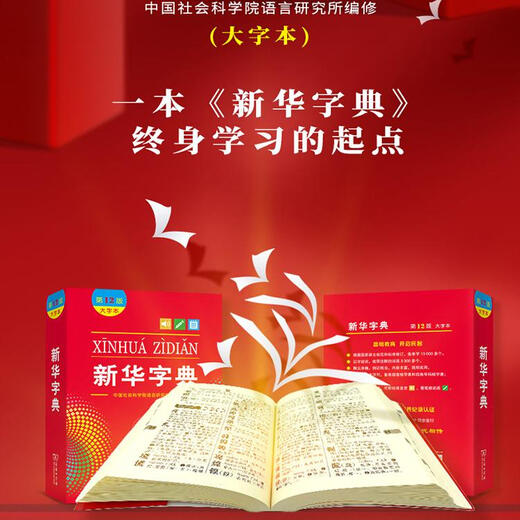 新华字典2025年人教版小学生专用正版新编第12版大字本新版商务印书馆学生现代汉语成语多功能词语词典十二初中高中小学下册工具书 【加厚版 832页】大成语词典
