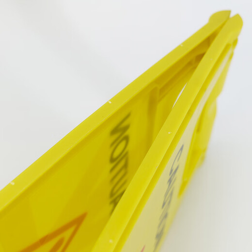 Hasdick Jingcang Distribution Carefully slide 1 thickened A-shaped herringbone sign warning sign plastic sign prompt sign HKLZ-2