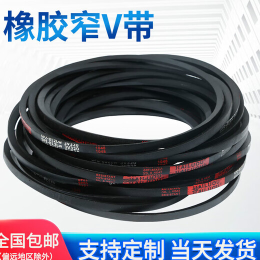 三角带SPZ16873000高速窄V带橡胶工业机器SPAS SPZ 1762/3V695