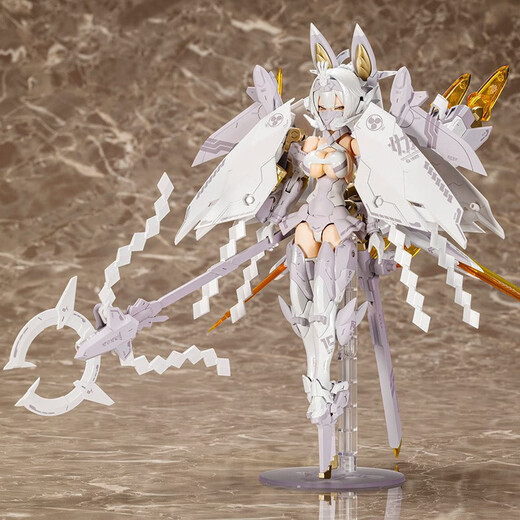 寿屋（KOTOBUKIYA） 女神裝置 机娘 拼装模型玩具 16cm KP719 朱罗玉藻前白面金毛