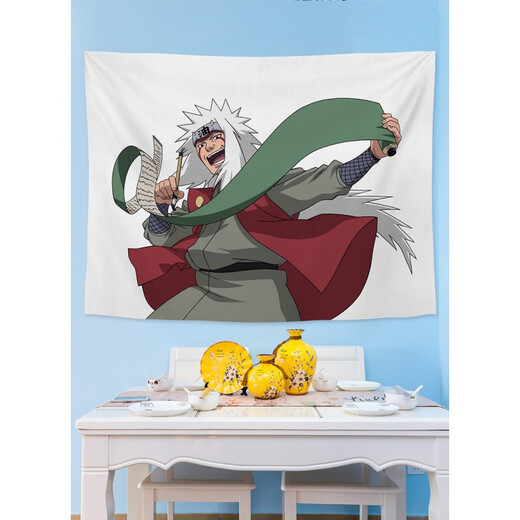 Nianrou Naruto Anime Fond Cilot One Piece Ins Tissu suspendu chambre Dormitory Tapestry Decoside Decoration GT1048 Largeur 100cm - Hauteur 75 cm (Sélectionnez et achat + Package d'installation)