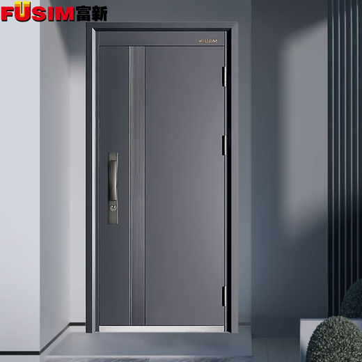 Противоугонная дверь Fuxin Fuxin, защитная дверь Taining, входная дверь, однодверная дополнительная дверь, противоугонная дверь класса А, бытовой механический замок 960*2050