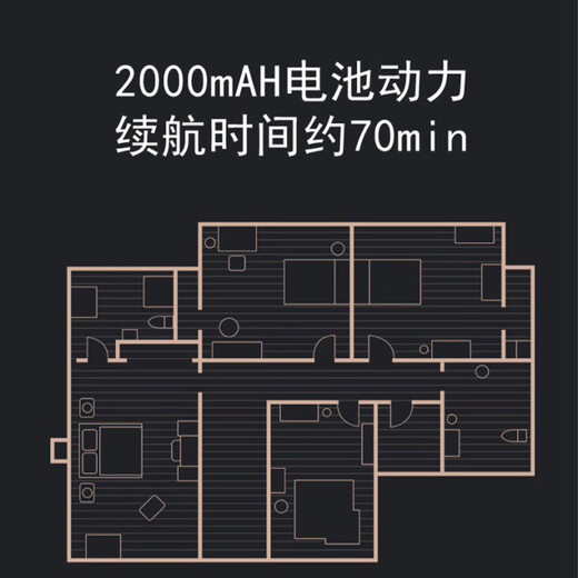 万家能智能扫地机器人全自动拖地机擦地三合一体吸尘器自动回充拖地机洗拖一体扫地机器 【红色】远程遥控+超薄机身+飓风吸力