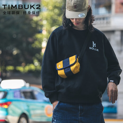 TIMBUK2 Mini Messenger Bag Casual Shoulder Bag Fashion Chest Bag Waist Bag Small Shoulder Bag Mobile Phone Bag Men's Citron Yellow