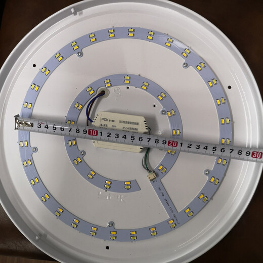 Yichen kundenspezifisches LED-Modul, Deckenleuchte, Lampendocht, modifiziertes LED-Lampen-Patchpanel, 24 W, 36 W, rundes Lampenrohr-Patch, LED-Patch-Getriebetyp, 12 W, drei Farben, 162 cm