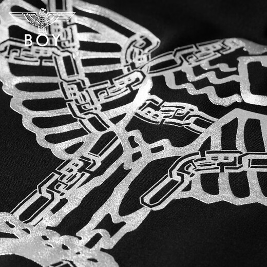 BOY LONDON trendy brand casual pants, unisex style, summer, light, fashionable, casual design, high street trousers N15005, black s