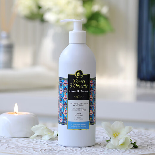 Shampoing parfumé antipelliculaire Oriental Gem 500 ml importé d'Italie, shampoing antipelliculaire, anti-démangeaisons, rafraîchissant, contrôlant le sébum, unisexe