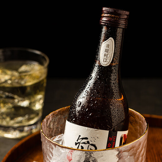 Zhishi clear rice wine 6 degrees slightly drunk fermented glutinous rice wine sweet wine low alcohol trendy drink yellow rice wine 300ml*6 bottles gift box