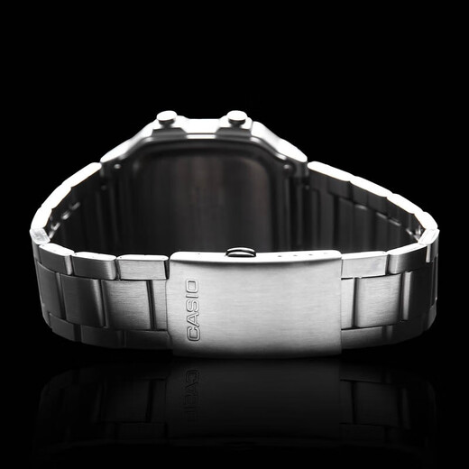 Casio (CASIO) watch simple retro ins style small square student ten-year power electronic watch multi-functional outdoor sports watch AE-1200WHD-1A