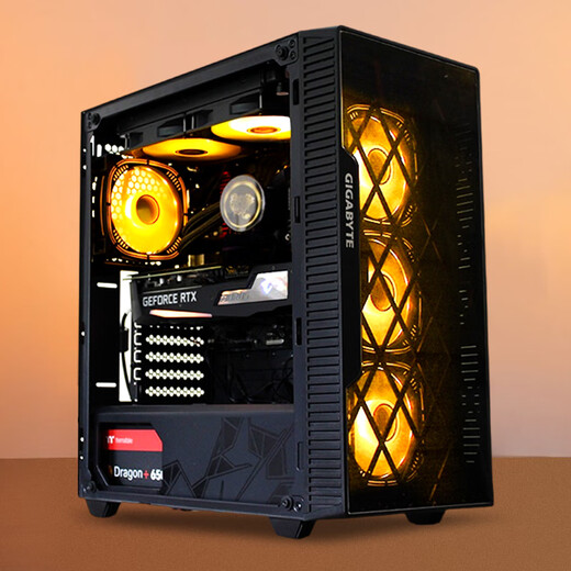 Gigabyte 13. Generation I3 13100F/GTX1650/1660T E-Sports Game Console DIY Chicken Design Assembly Computer Desktop Computer Ganzmaschinenkonfiguration Eins, i3 12100F+GTX1050ti Assembly Computer Computer Computer