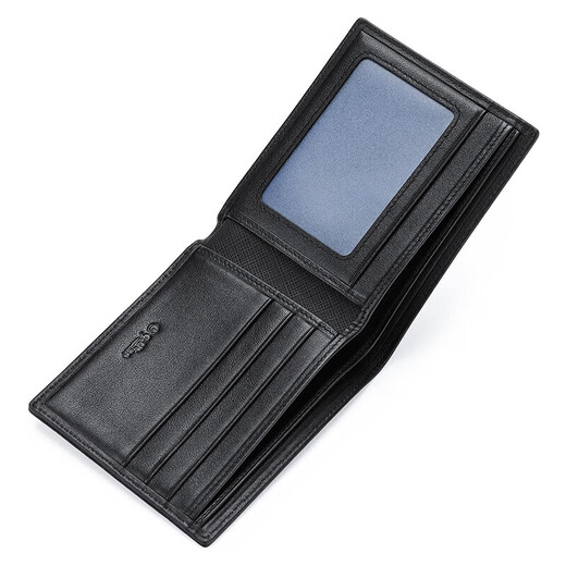 Goldlion men's wallet short wallet large capacity wallet wallet gift box birthday gift for dad