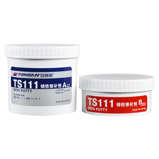 Kesaixin (TONSAN) ts111 iron ts112 steel 113 aluminum industrial casting ab glue resistant high TS406 corrosion resistant coating 500g