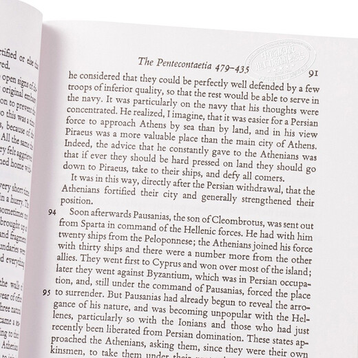 英文原版 History of the Peloponnesian War伯罗奔尼撒战争