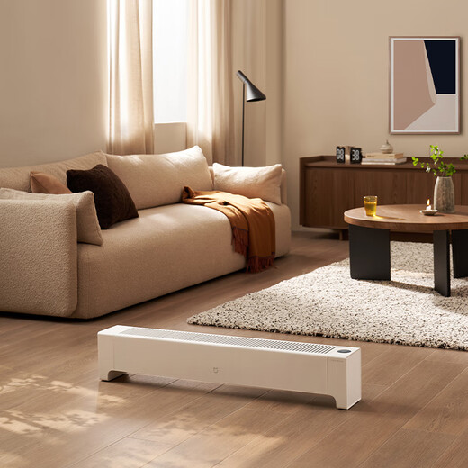 Mijia Xiaomi Heater Graphene Smart Baseboard Electric Heater 2 Intelligent Voice Control 13-level Temperature Adjustment IPX4 Waterproof Heater Electric Heater Home