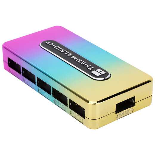 Thermalright(limin) ARGB HUB Controller REV.A 5V ARGB 10-port HUB multi-interface fan lighting cooling accessories