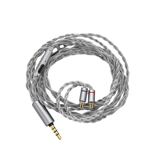 Shuiyueyu MC1 CDSP MC2 with mic audio cable 3.5mm port decoding headphone upgrade cable line control with mic MC2+Q1 small tail/31993