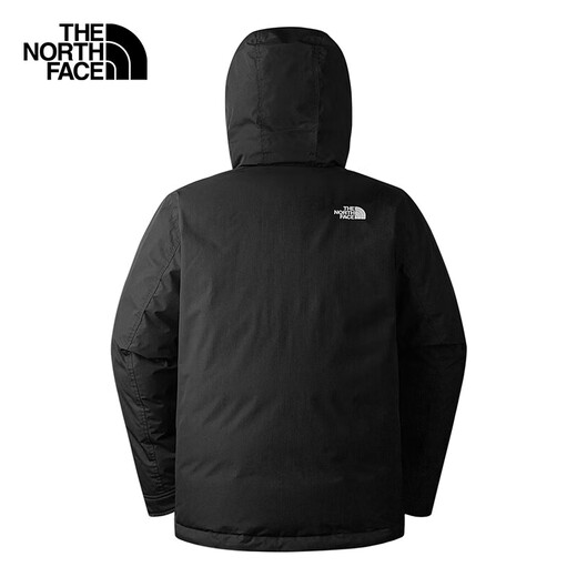 The North Face北面羽绒服男户外保暖550蓬鹅绒外套88R4 黑色/4H0 XXL