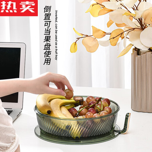 Zhongshu German imported quality insulated vegetable cover multi-layer household artifact 2022 new winter leftover food dust cover transparent green-2 layers