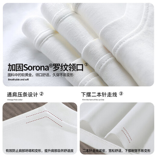 GLM pure cotton long-sleeved T-shirt for men in spring and autumn solid color T-shirt with loose large size men's bottoming shirt top