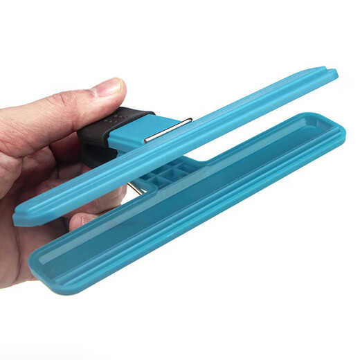 Junran strong plastic sealing clip food preservation plastic bag sealing food bag clip snack tea moisture-proof sealing clip large blue (2 pieces)