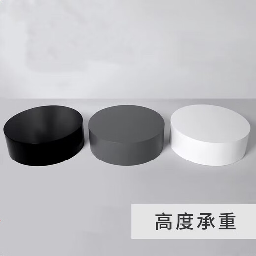 Air conditioner base heightening bracket is suitable for universal square and round vertical cabinet brackets to raise round tables and moisture-proof wooden heightening. Diameter 40 and height 20 (small air conditioner wall hole 25-30CM