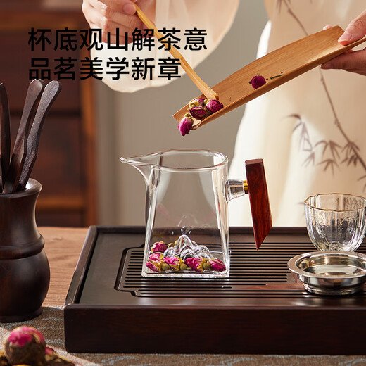 Made in Tokyo, Jingdao Cup, heat-resistant tea set with tea leakage filter, tea set accessories, tea brewer, kettle 350ml