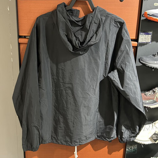耐克（NIKE）男装外套夏季新款宽松梭织运动刺绣舒适半拉链卫衣夹克FN3893-480 FN3893-010黑色 2XL