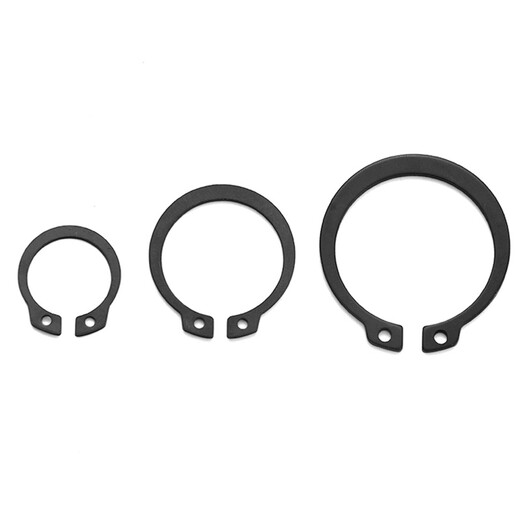 Jinggong (JINGGONG) 65 manganese steel shaft circlip shaft clamp for external circlip shaft circlip C-type circlip GB894 3- 95 15 open hole type (200 pieces)