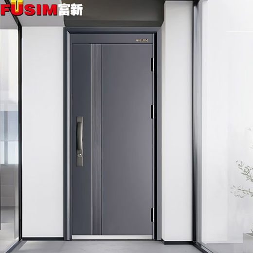 Противоугонная дверь Fuxin Fuxin, защитная дверь Taining, входная дверь, однодверная дополнительная дверь, противоугонная дверь класса А, бытовой механический замок 960*2050