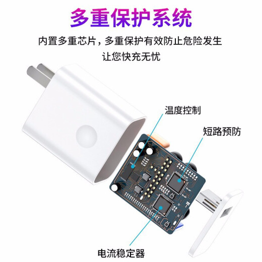 OKSJ is suitable for Huawei charger head super fast charging set Xiaomi vivo/oppoUSBMate50Pro/p30pro60nova8 Honor 6Atype-c data cable